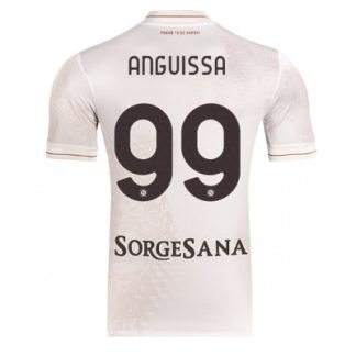 SSC Napoli 2025/26 Bortatröja Herr Frank Anguissa #99 Kortärmad Fotbollströja