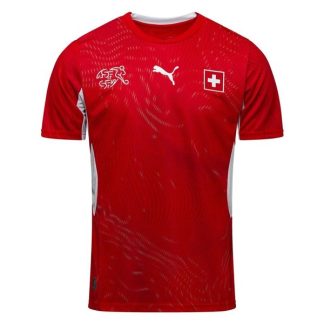 Schweiz Hemmatröja VM 2026 Herr Kortärmad Fotbollströja