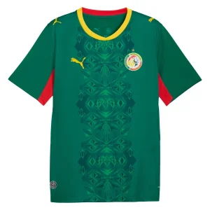 Senegal VM 2026 Bortatröja Herr Kortärmad Fotbollströja