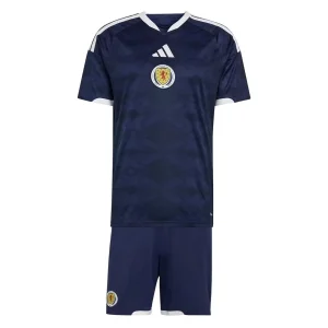 Skottland Hemmatröja VM 2026 Barn Kortärmad Fotbollströja + Shorts