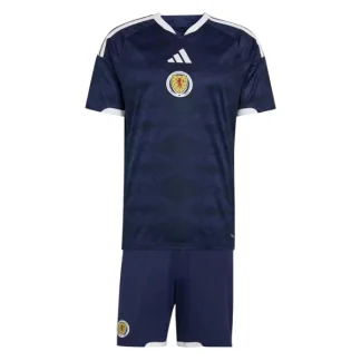 Skottland Hemmatröja VM 2026 Barn Kortärmad Fotbollströja + Shorts