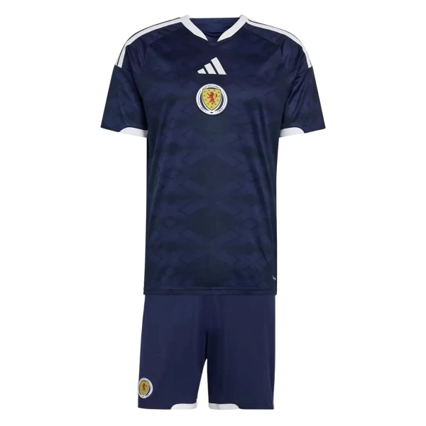 Skottland Hemmatröja VM 2026 Barn Kortärmad Fotbollströja + Shorts