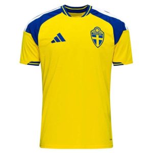 Sverige VM 2026 Hemmatröja Herr Kortärmad Fotbollströja