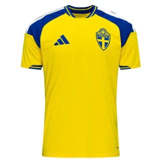 Sverige VM 2026 Hemmatröja Herr Kortärmad Fotbollströja