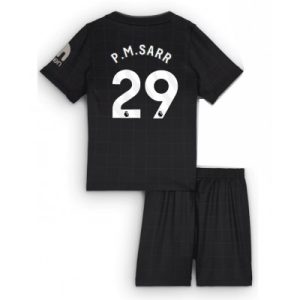 Tottenham Hotspur Bortaställ 2025/26 Barn Pape Matar Sarr #29 Kortärmad Fotbollströja + Shorts