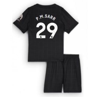 Tottenham Hotspur Bortaställ 2025/26 Barn Pape Matar Sarr #29 Kortärmad Fotbollströja + Shorts
