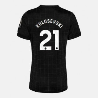 Tottenham Hotspur Bortatröja 2025/26 Dam Dejan Kulusevski #21 Kortärmad