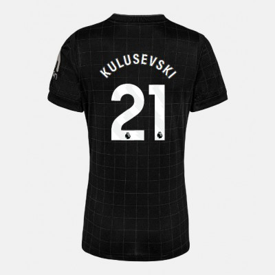 Tottenham Hotspur Bortatröja 2025/26 Dam Dejan Kulusevski #21 Kortärmad
