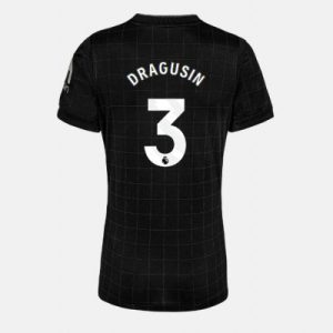 Tottenham Hotspur Bortatröja 2025/26 Dam Radu Dragusin #3 Kortärmad