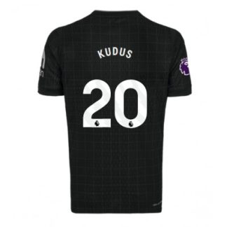Tottenham Hotspur Bortatröja 2025/26 Herr Mohammed Kudus #20 Kortärmad