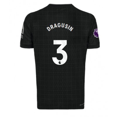 Tottenham Hotspur Bortatröja 2025/26 Herr Radu Dragusin #3 Kortärmad
