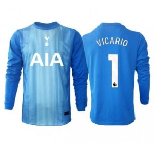 Tottenham Hotspur Guglielmo Vicario #1 Målvakt Bortatröja Långärmad 2025-26 Fotbollströja