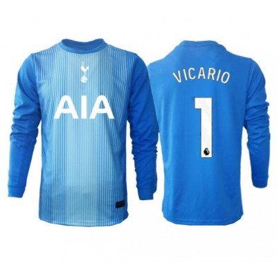 Tottenham Hotspur Guglielmo Vicario #1 Målvakt Bortatröja Långärmad 2025-26 Fotbollströja