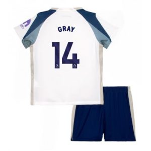 Tottenham Hotspur Hemmaställ 2025/26 Barn Archie Gray #14 Kortärmad Fotbollströja + Shorts