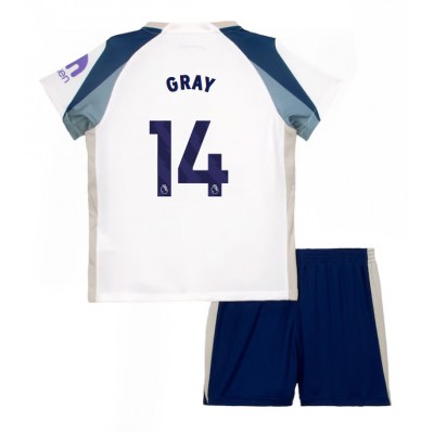 Tottenham Hotspur Hemmaställ 2025/26 Barn Archie Gray #14 Kortärmad Fotbollströja + Shorts Tottenham Hotspur Hemmaställ 2025/26 Barn Archie Gray #14 Kortärmad Fotbollströja + Shorts