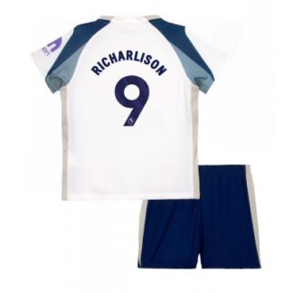 Tottenham Hotspur Hemmaställ 2025/26 Barn Richarlison #9 Kortärmad Fotbollströja + Shorts