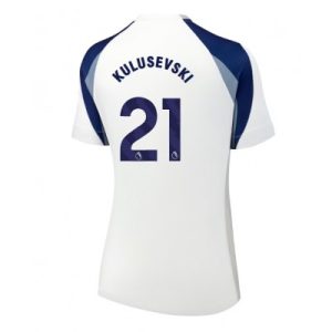 Tottenham Hotspur Hemmatröja 2025/26 Dam Dejan Kulusevski #21 Kortärmad