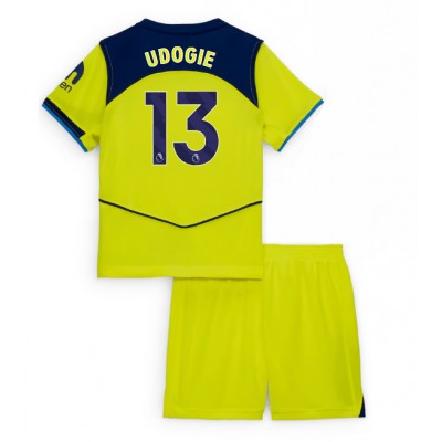 Tottenham Hotspur Tredjeställ 2025/26 Barn Destiny Udogie #13 Kortärmad Fotbollströja + Shorts 1 Tottenham Hotspur Tredjeställ 2025/26 Barn Destiny Udogie #13 Kortärmad Fotbollströja + Shorts