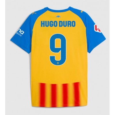 Valencia CF 2025/26 Tredjetröja Herr Hugo Duro #9 Kortärmad Fotbollströja 1 Valencia CF 2025/26 Tredjetröja Herr Hugo Duro #9 Kortärmad Fotbollströja