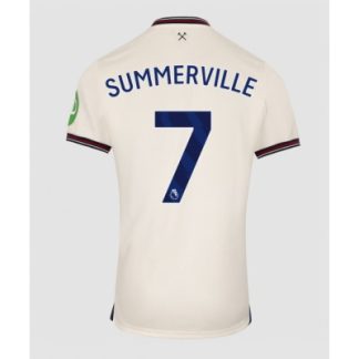 West Ham United 2025/26 Bortatröja Herr Crysencio Summerville #7 Kortärmad Fotbollströja