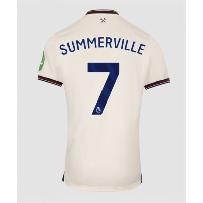 West Ham United 2025/26 Bortatröja Herr Crysencio Summerville #7 Kortärmad Fotbollströja