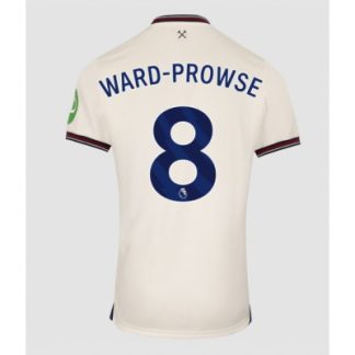 West Ham United 2025/26 Bortatröja Herr James Ward-Prowse #8 Kortärmad Fotbollströja