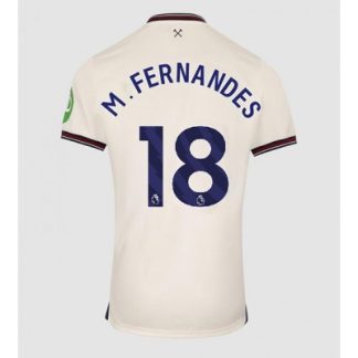 West Ham United 2025/26 Bortatröja Herr Mateus Fernandes #18 Kortärmad Fotbollströja