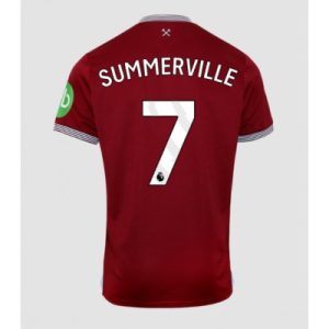 West Ham United 2025/26 Hemmatröja Herr Crysencio Summerville #7 Kortärmad Fotbollströja