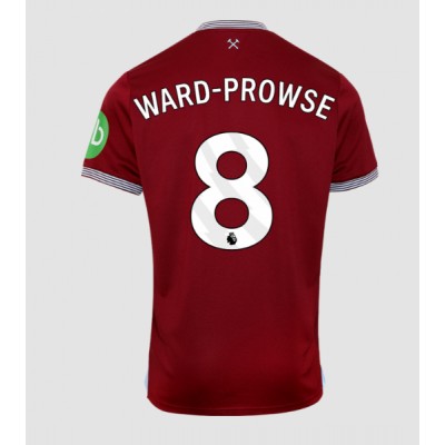 West Ham United 2025/26 Hemmatröja Herr James Ward-Prowse #8 Kortärmad Fotbollströja 1 West Ham United 2025/26 Hemmatröja Herr James Ward-Prowse #8 Kortärmad Fotbollströja