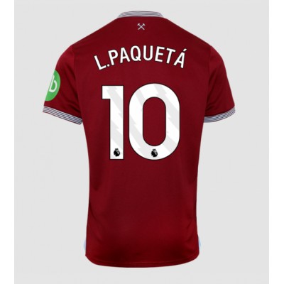 West Ham United 2025/26 Hemmatröja Herr Lucas Paquetá #10 Kortärmad Fotbollströja 1 West Ham United 2025/26 Hemmatröja Herr Lucas Paquetá #10 Kortärmad Fotbollströja