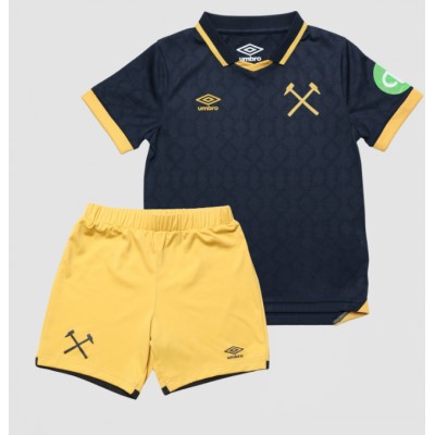 West Ham United 2025/26 Tredjetröja Barn Set – Kortärmad Fotbollströja med Shorts 1 West Ham United 2025/26 Tredjetröja Barn Set – Kortärmad Fotbollströja med Shorts