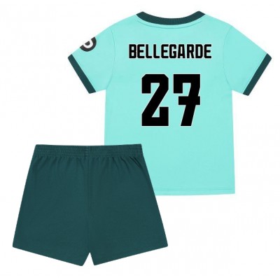 Wolves FC 2025/26 Bortatröja Barn Set – Jean-Ricner Bellegarde #27 Kortärmad Fotbollströja med Shorts 1 Wolves FC 2025/26 Bortatröja Barn Set – Jean-Ricner Bellegarde #27 Kortärmad Fotbollströja med Shorts