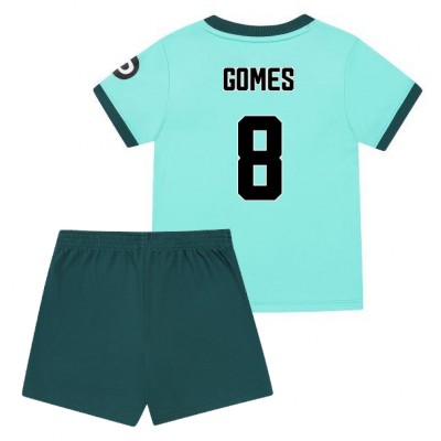 Wolves FC 2025/26 Bortatröja Barn Set – João Gomes #8 Kortärmad Fotbollströja med Shorts 1 Wolves FC 2025/26 Bortatröja Barn Set – João Gomes #8 Kortärmad Fotbollströja med Shorts