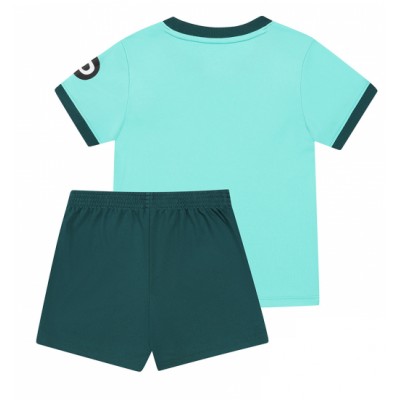 Wolves FC 2025/26 Bortatröja Barn Set – Kortärmad Fotbollströja med Shorts 2 Wolverhampton Wolves Kortärmad Bortaställ Barn 2025/26