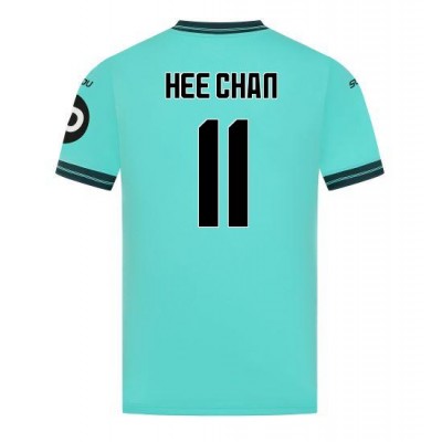 Wolves FC 2025/26 Bortatröja Herr Hwang Hee‑chan #11 Kortärmad Fotbollströja