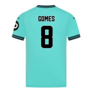 Wolves FC 2025/26 Bortatröja Herr João Gomes #8 Kortärmad Fotbollströja