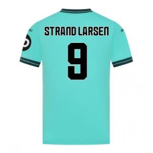 Wolves FC 2025/26 Bortatröja Herr Jørgen Strand Larsen #9 Kortärmad Fotbollströja