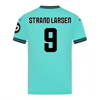 Wolves FC 2025/26 Bortatröja Herr Jørgen Strand Larsen #9 Kortärmad Fotbollströja