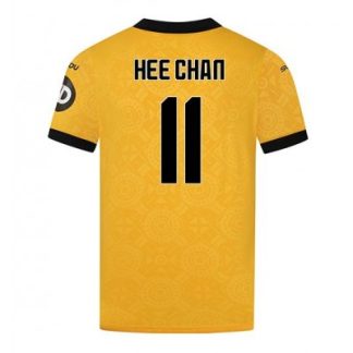 Wolves FC 2025/26 Hemmatröja Herr Hwang Hee‑chan #11 Kortärmad Fotbollströja