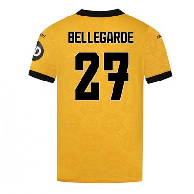Wolves FC 2025/26 Hemmatröja Herr Jean-Ricner Bellegarde #27 Kortärmad Fotbollströja 1 Wolves FC 2025/26 Hemmatröja Herr Jean-Ricner Bellegarde #27 Kortärmad Fotbollströja