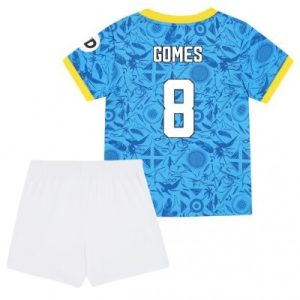 Wolves FC 2025/26 Tredjetröja Barn Set – João Gomes #8 Kortärmad Fotbollströja med Shorts