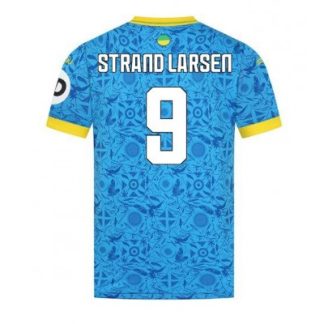 Wolves FC 2025/26 Tredjetröja Herr Jørgen Strand Larsen #9 Kortärmad Fotbollströja