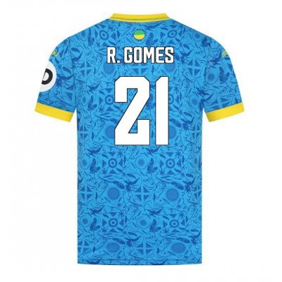 Wolves FC 2025/26 Tredjetröja Herr Rodrigo Gomes #21 Kortärmad Fotbollströja 1 Wolves FC 2025/26 Tredjetröja Herr Rodrigo Gomes #21 Kortärmad Fotbollströja