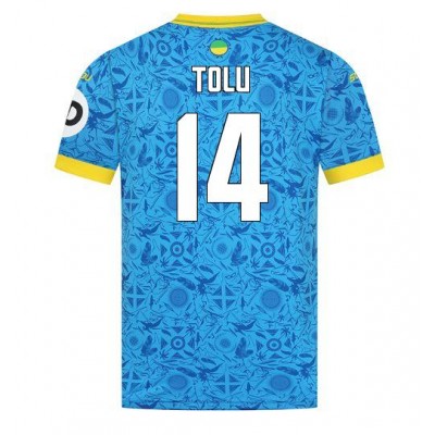 Wolves FC 2025/26 Tredjetröja Herr Tolu Arokodare #14 Kortärmad Fotbollströja 1 Wolves FC 2025/26 Tredjetröja Herr Tolu Arokodare #14 Kortärmad Fotbollströja