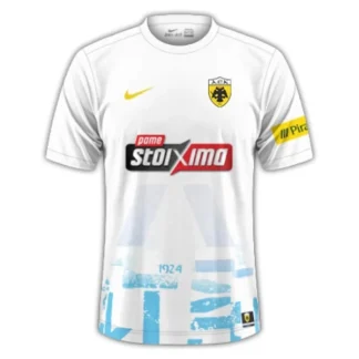 AEK Athens 2025/26 Tredjetröja Herr Kortärmad Fotbollströja