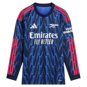 Arsenal 2025/26 Bortatröja Långärmad Herr Fotbollströja
