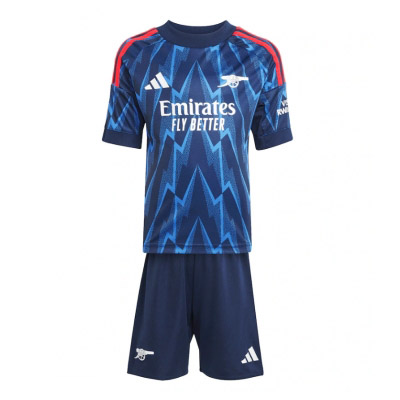 Arsenal Viktor Gyökeres #14 Bortatröja 2025/26 Barn – Kortärmad Fotbollströja med Shorts 2 Arsenal Bortatröja 2025/26 Barn – Kortärmad Fotbollströja med Shorts