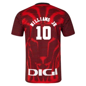 Athletic Bilbao Fjärdetröja 2025/26 Herr Nico Williams #10 Kortärmad Fotbollströja