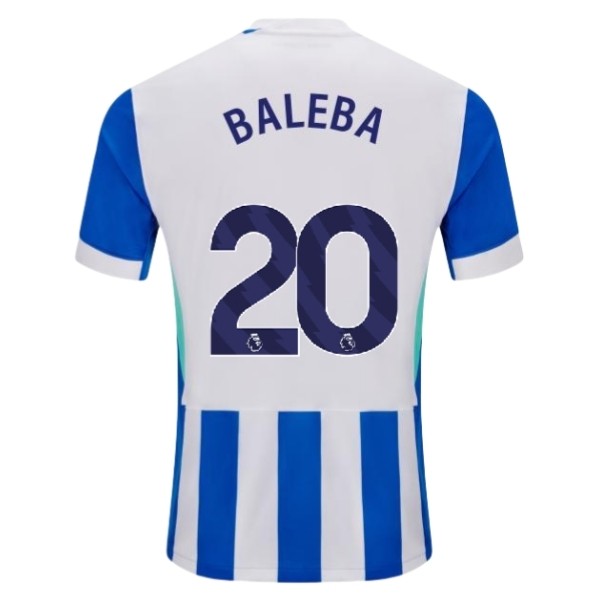Brighton & Hove Albion Carlos Baleba #20 Hemmatröja 2025/26 Herr Kortärmad Fotbollströja