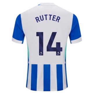 Brighton & Hove Albion Georginio Rutter #14 Hemmatröja 2025/26 Herr Kortärmad Fotbollströja